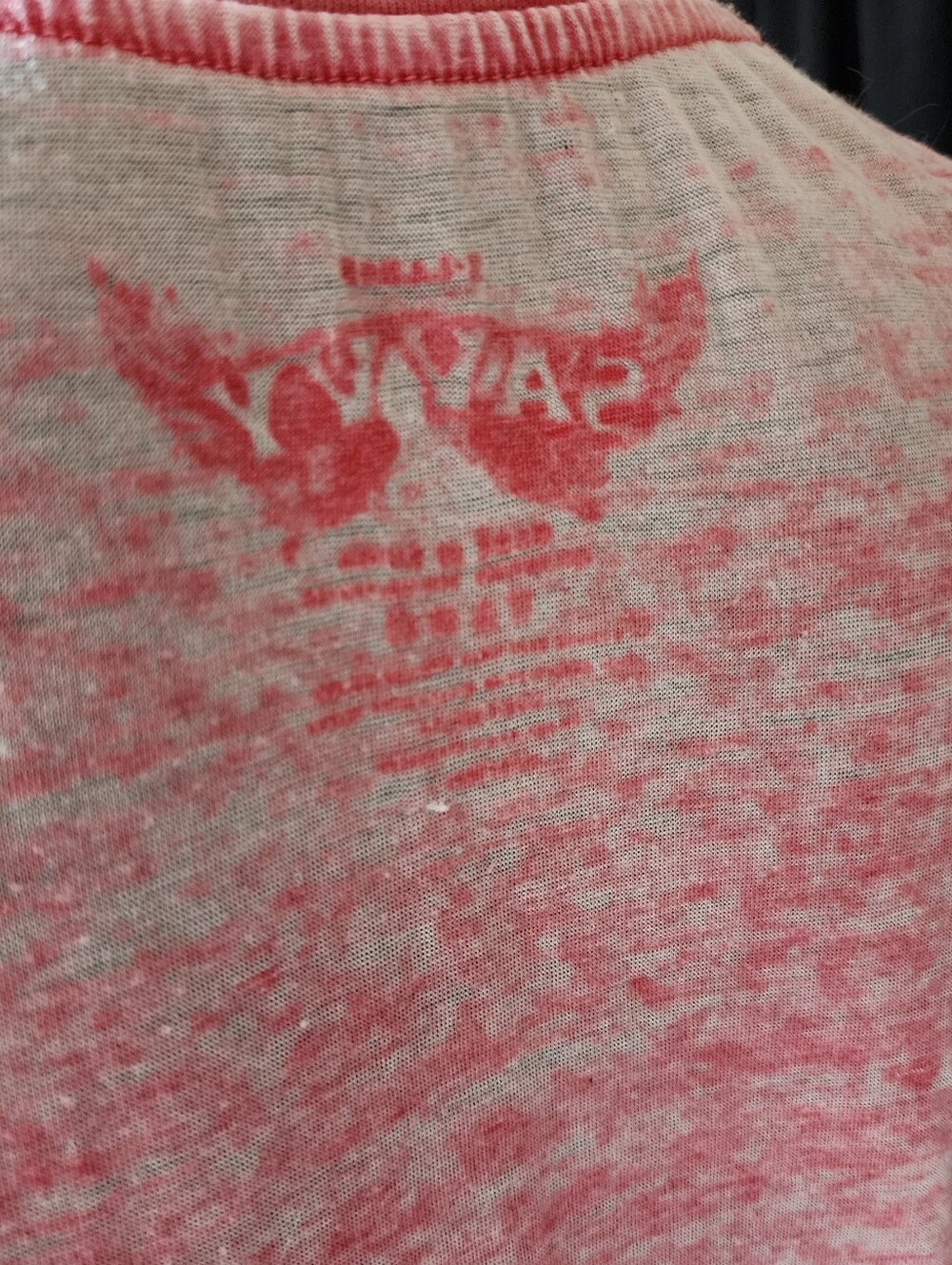 Sriracha Hot Chili Sauce Rooster Graphic Tee Pink Burnout Y2K Grunge XL - Picture 10 of 11